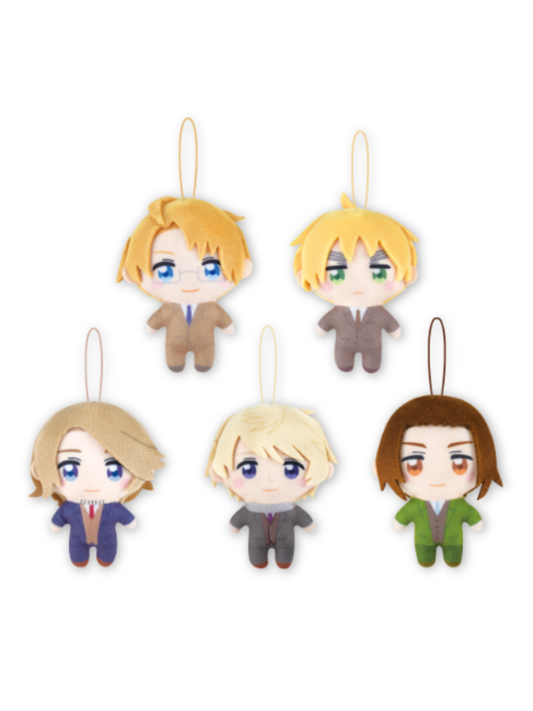 Hetalia World Stars Kapukko Friends 2 Plush Mascot