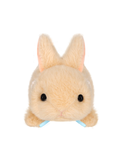 Chimoshi Rabbits Beige Bunny Plush Toy (crawling posture)
