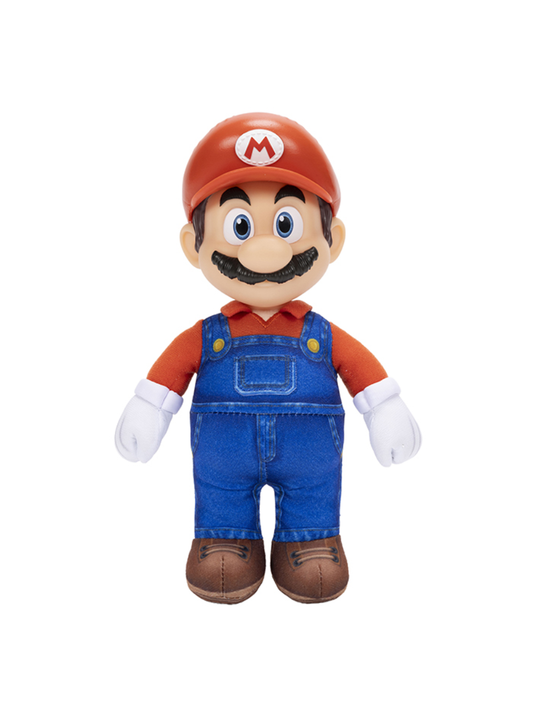 Super Mario Movie Mario Soft Figure Plush Doll M Size
