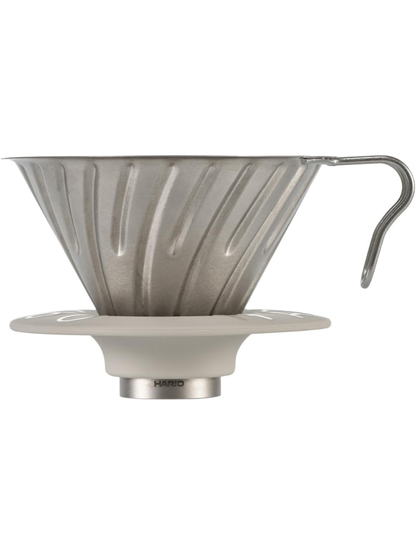 HARIO V60 Titanium Coffee Dripper VDTI-01-TSV