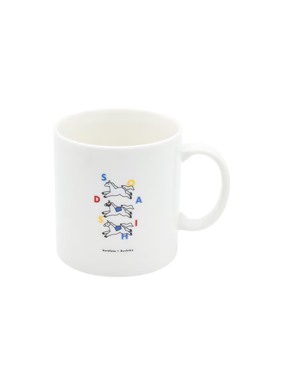 Sodashi Commemorative Ceramic Mug B – White | Retirement Edition