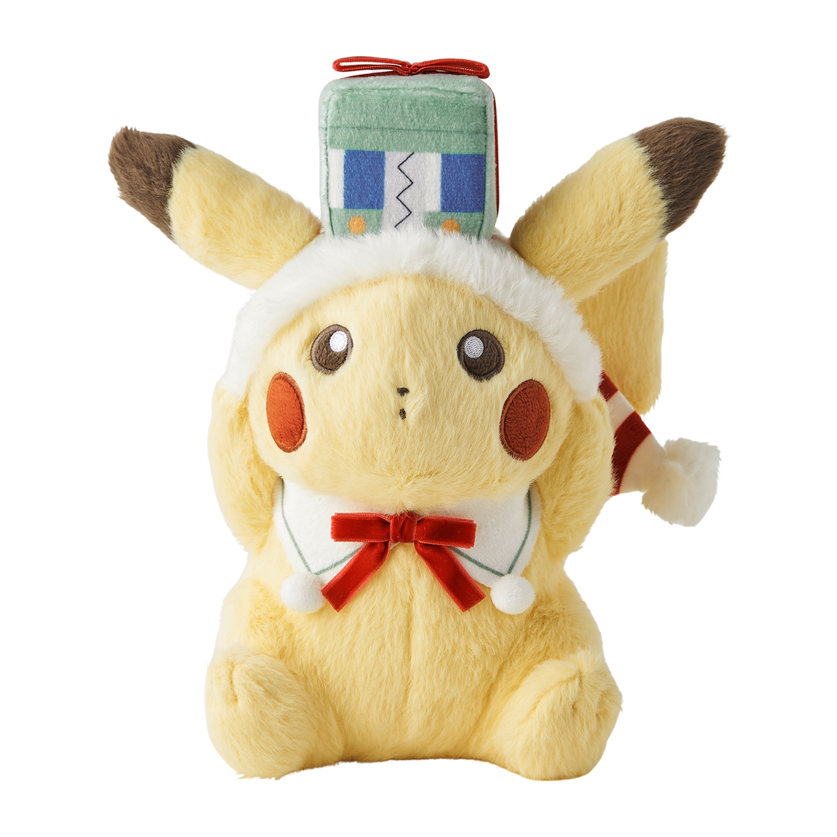Pokemon Holiday Blessings Pikachu Plush
