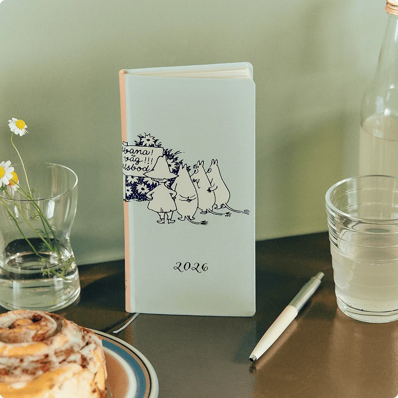 Hobonichi Techo 2026 Moomin "To the Outdoor Dance Floor" Weeks Planner