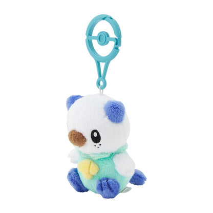 Pokemon Oshawott Mascot Keychain with Poke Ball Carabiner