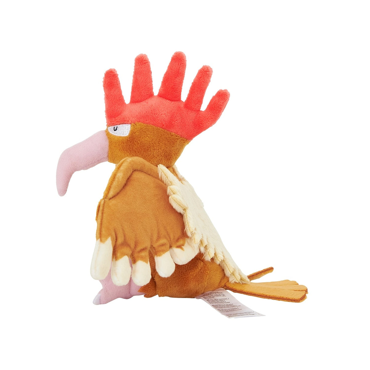 Pokemon Fit Fearow Plush Hand Size