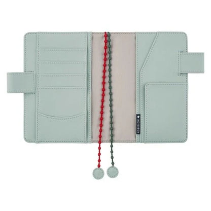 Hobonichi Techo 2026 A6 Cover – Mina Perhonen “Light Berry” (Green)