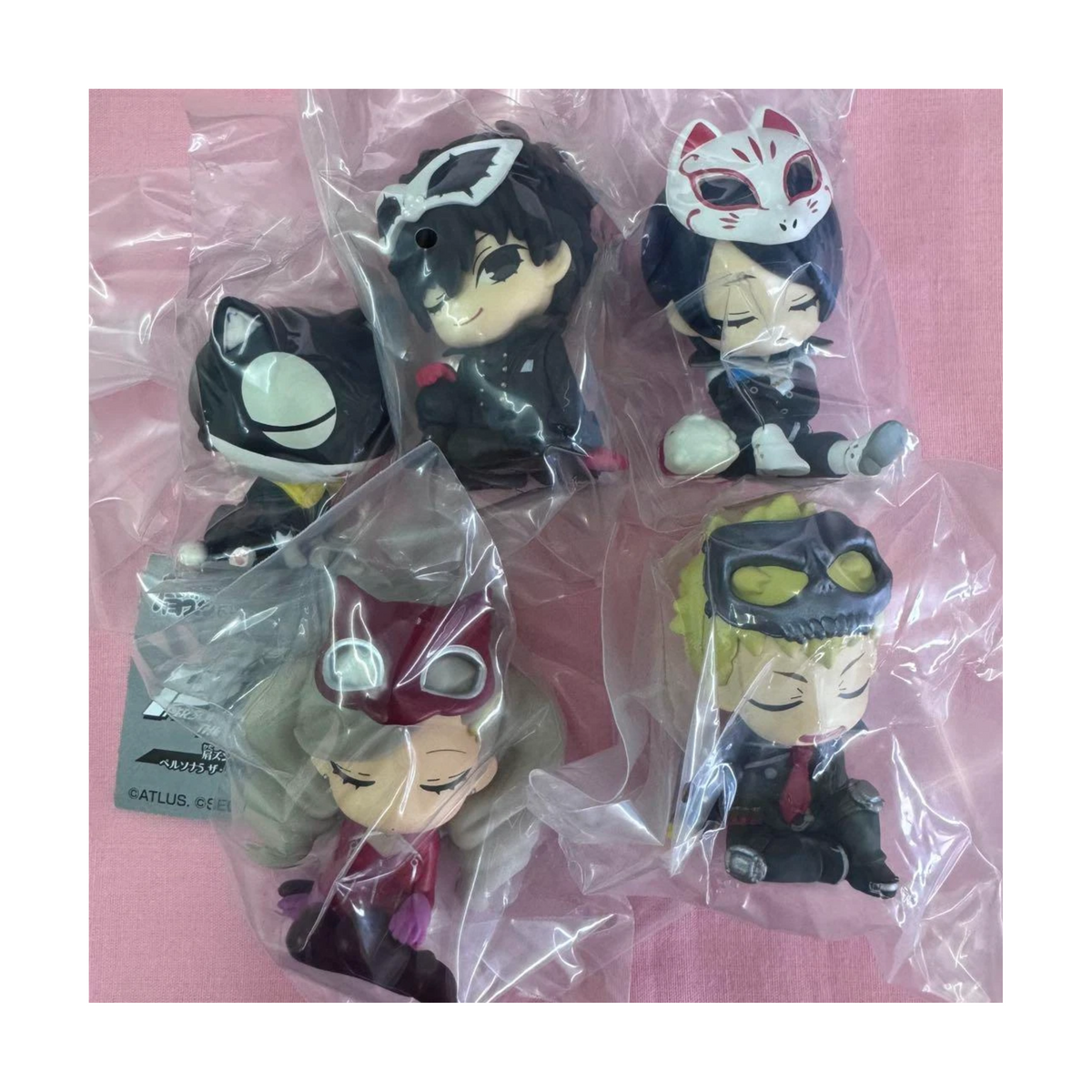 Persona 5 The Royal Vol.1 Complete Set of 5 Capsule Figures