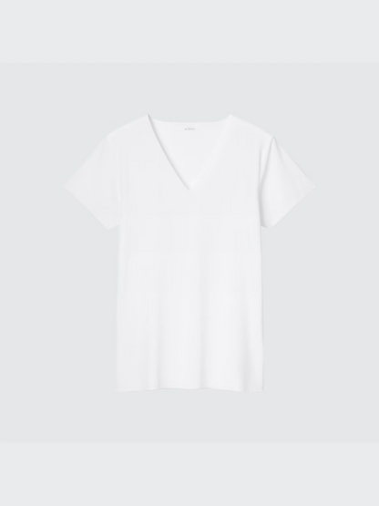 UNIQLO AIRism Men's Deodorant Mesh V‑Neck Undershirt T‑Shirt