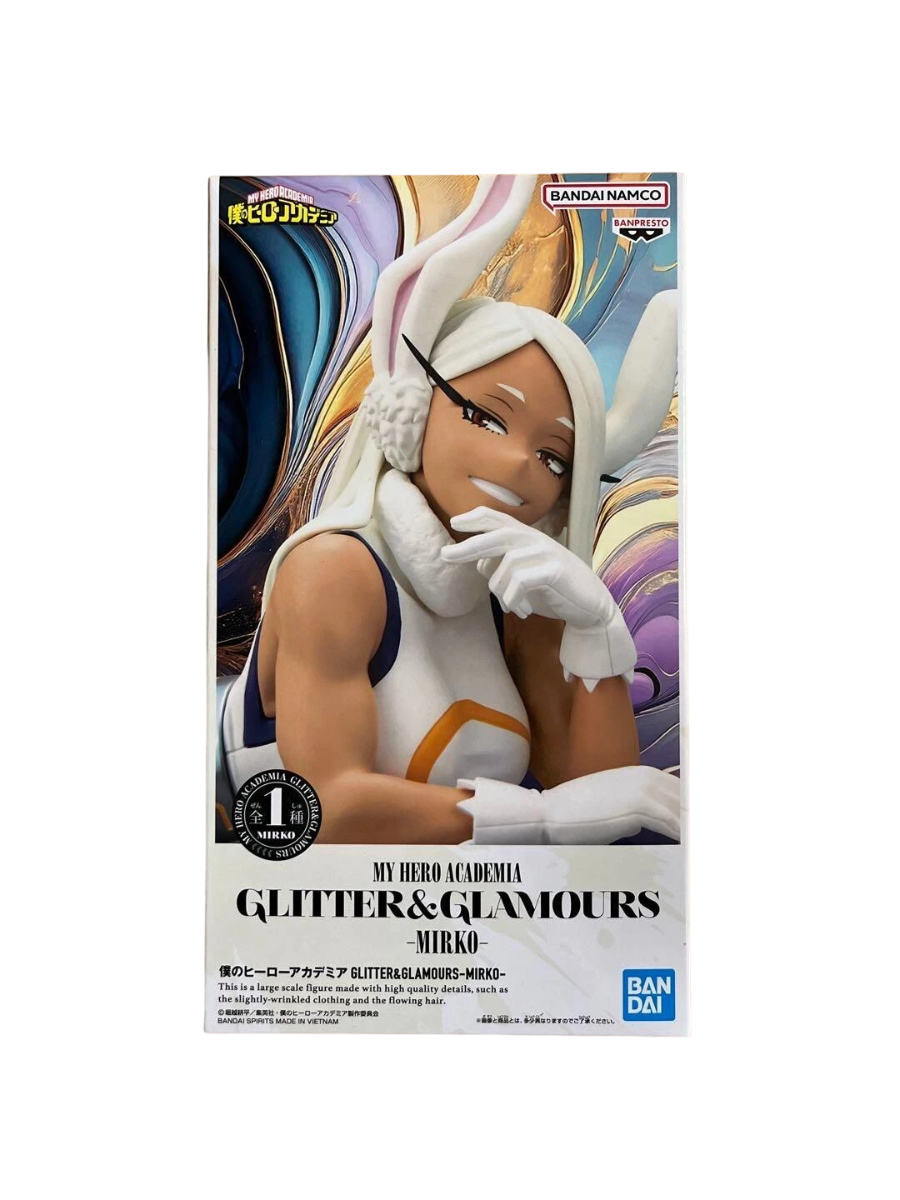 New My Hero Academia GLITTER & GLAMOURS Mirko Figure