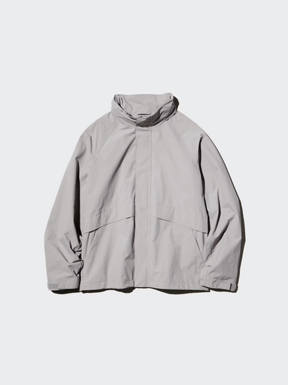 UNIQLO Windproof Stand Blouson Hooded Water-Repellent Men