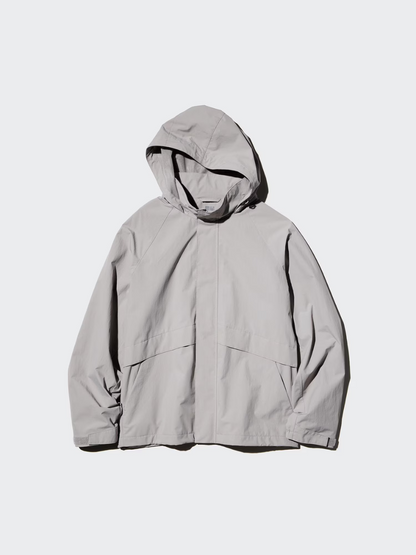 UNIQLO Windproof Stand Blouson Hooded Water-Repellent Men