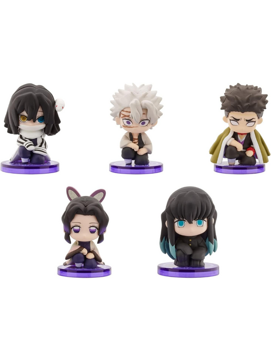 Suwarase Squad 4 Column Conference Complete Set of 5 Gacha Capsule Toys
