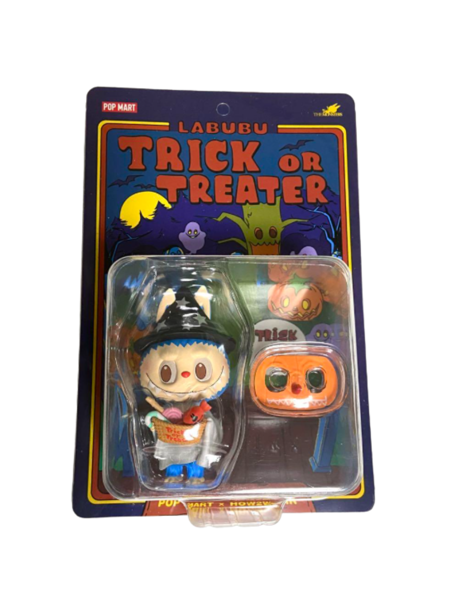 POP MART LABUBU Halloween TRICK OR TREATER Pumpkin Figure