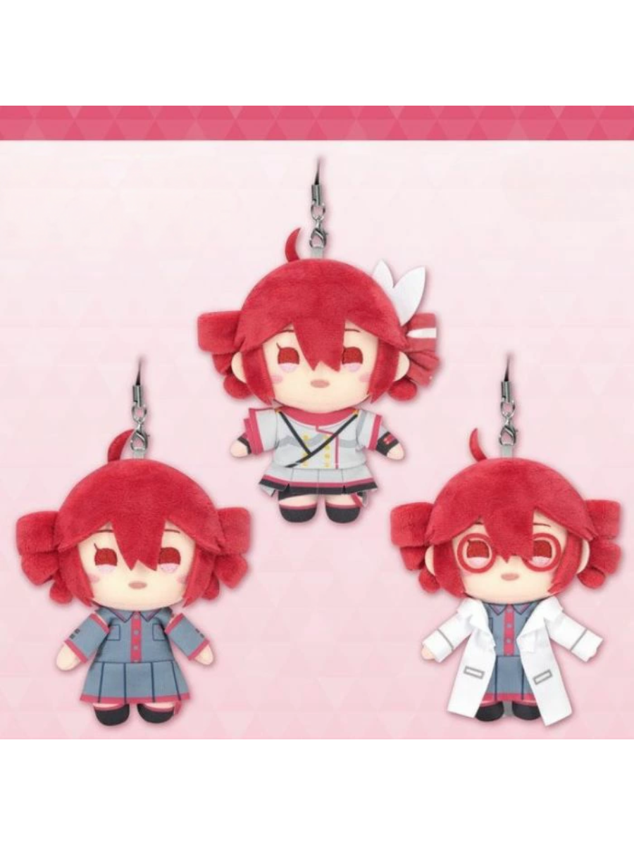 Kasane Teto Plush Mascot Set Vol.1 3 Pieces