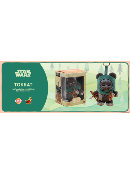 Hot Toys ZAKKA Cosbi Plush - Star Wars Ewoks Tokkat