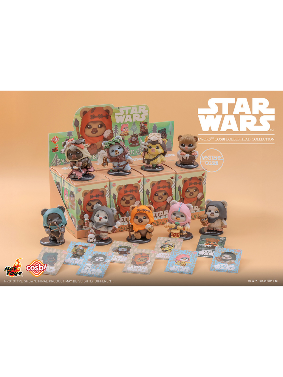 Hot Toys Cosbi Star Wars Ewoks Series 1 Blind Box Mini Figure