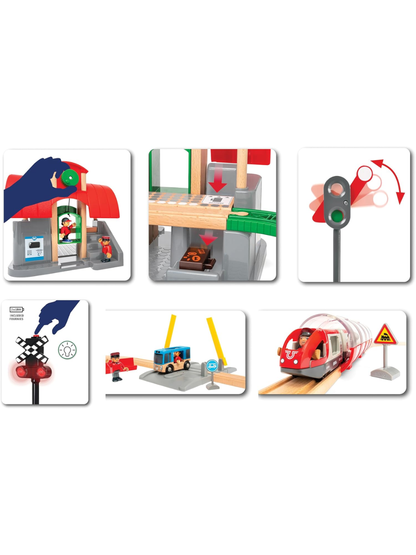 BRIO 2025 Christmas Limited Wooden Railway Set