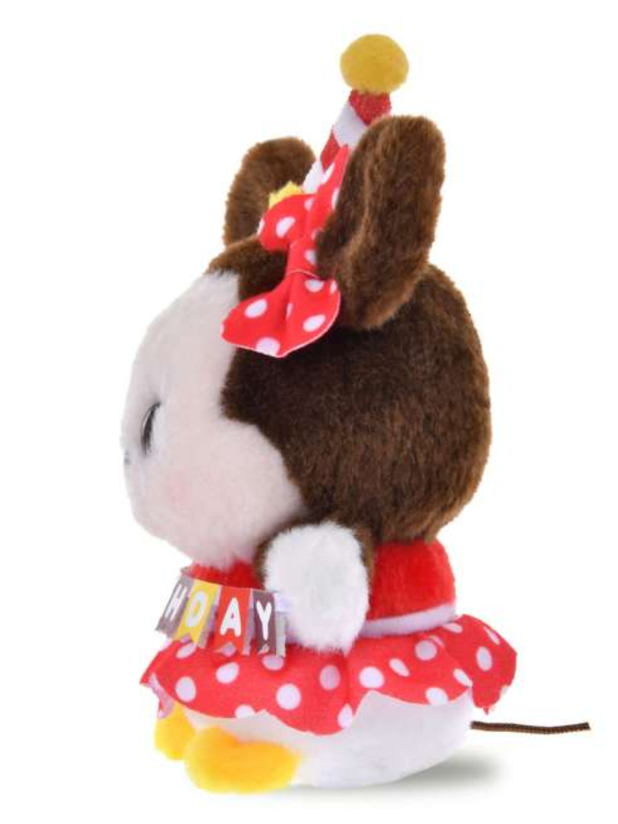 Disney Urupocha-chan Birthday Minnie Plush Toy