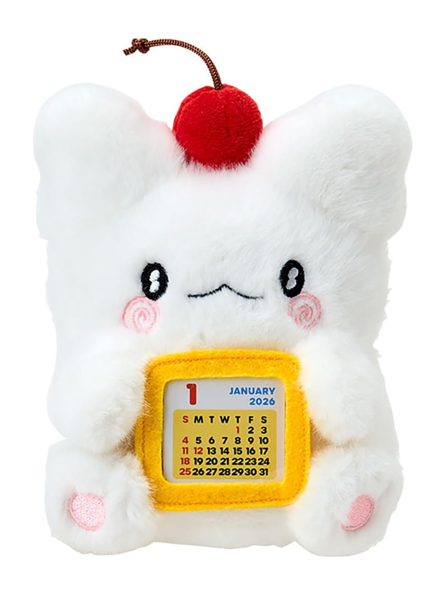 Sanrio 622877 Plush Calendar 2026 Ghostly Ghost Tabletop Desk Calendar