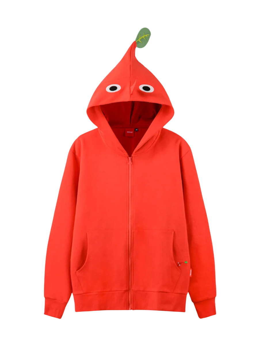 Nintendo Pikmin Hoodie – Cotton Blend Pullover Sweatshirt