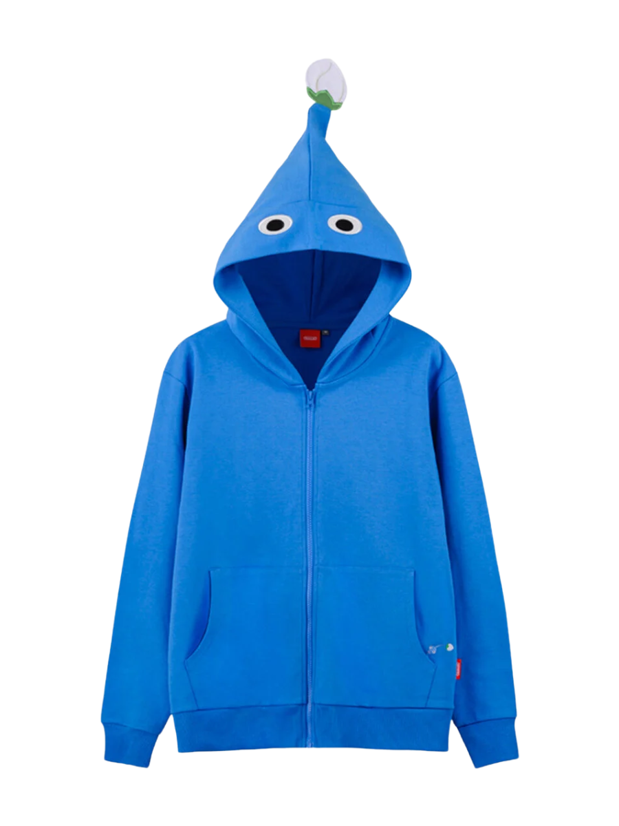 Nintendo Pikmin Hoodie – Cotton Blend Pullover Sweatshirt