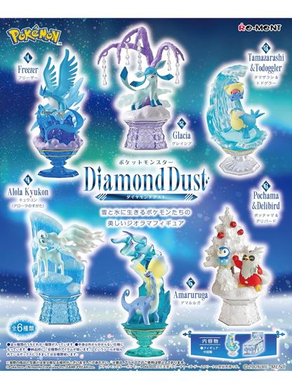 Re-Ment Diamond Dust Pokemon Mini Figure Box Set