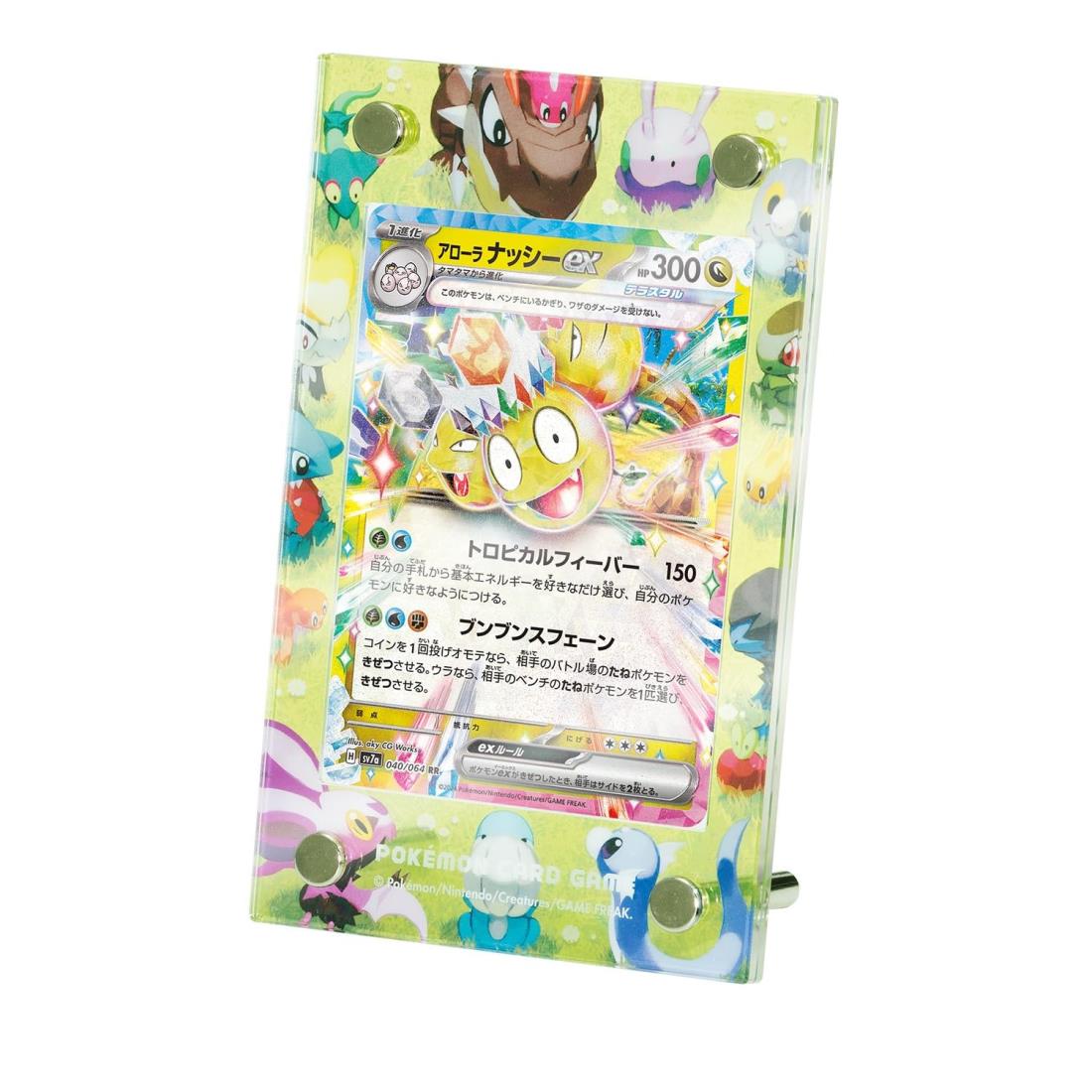 Pokemon Center Original Card Game Display Frame Dragon Friends
