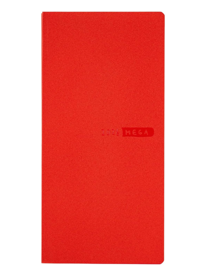 Hobonichi Techo 2026 Weeks MEGA Sneaker Tomato Red Japanese Weekly Planner