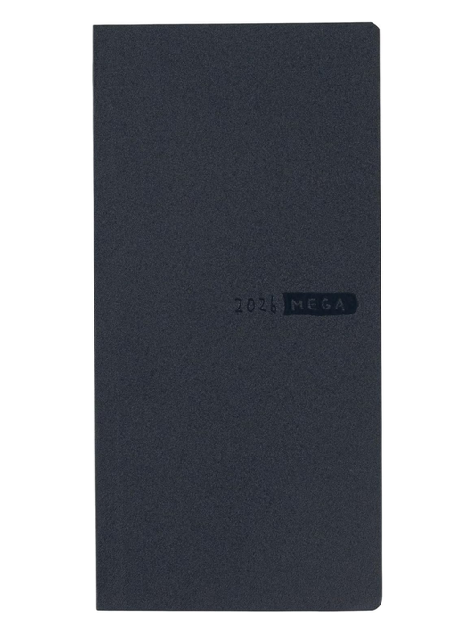Hobonichi Techo 2026 Weeks MEGA Sneaker Indigo Black Japanese Weekly Planner