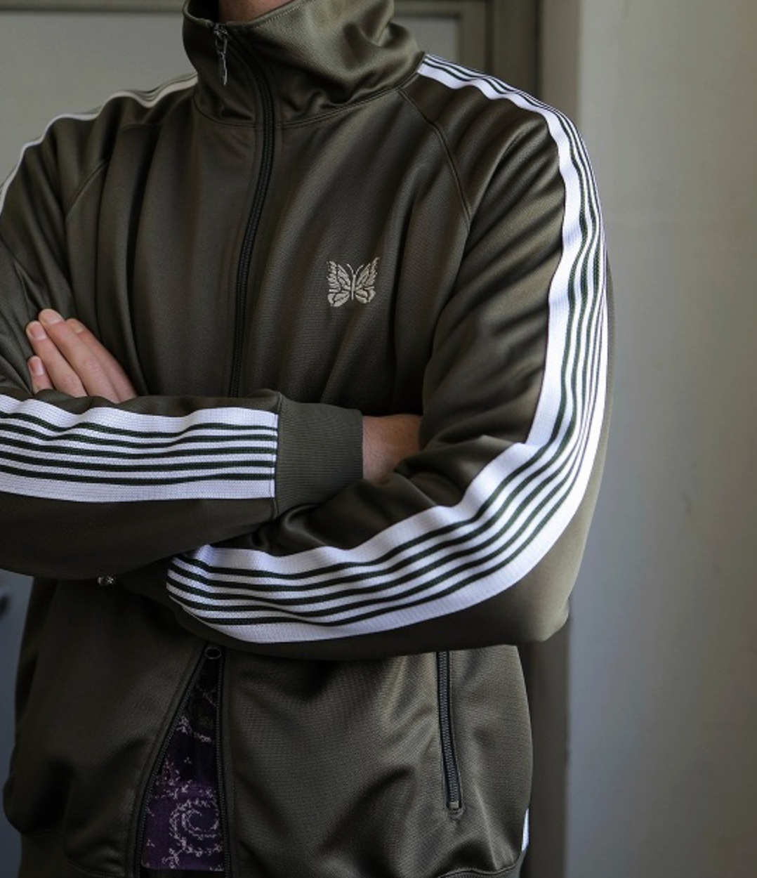 Needles Track Jacket  Poly Smooth