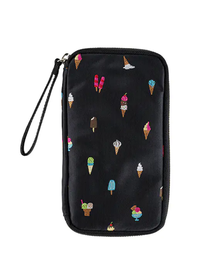 Hobonichi Techo 2026 Tie & Chief Happy Ice Cream Small Drawer Pouch