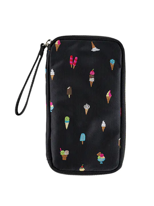 Hobonichi Techo 2026 Tie & Chief Happy Ice Cream Small Drawer Pouch