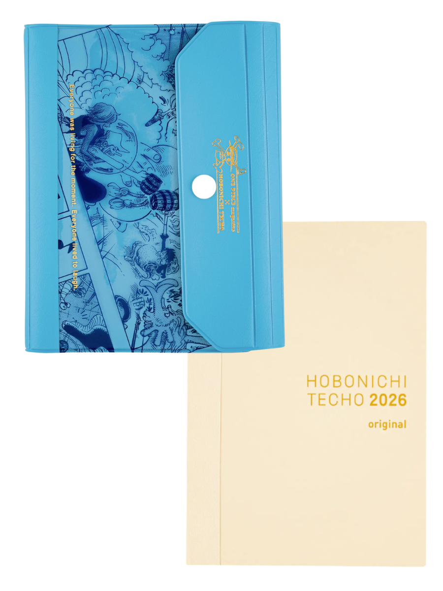 Hobonichi Techo 2026 ONE PIECE Magazine Banquet BLUE Original Size (A6) Planner Cover