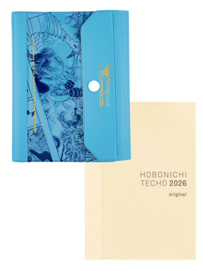Hobonichi Techo 2026 ONE PIECE Magazine Banquet BLUE Original Size (A6) Planner Cover