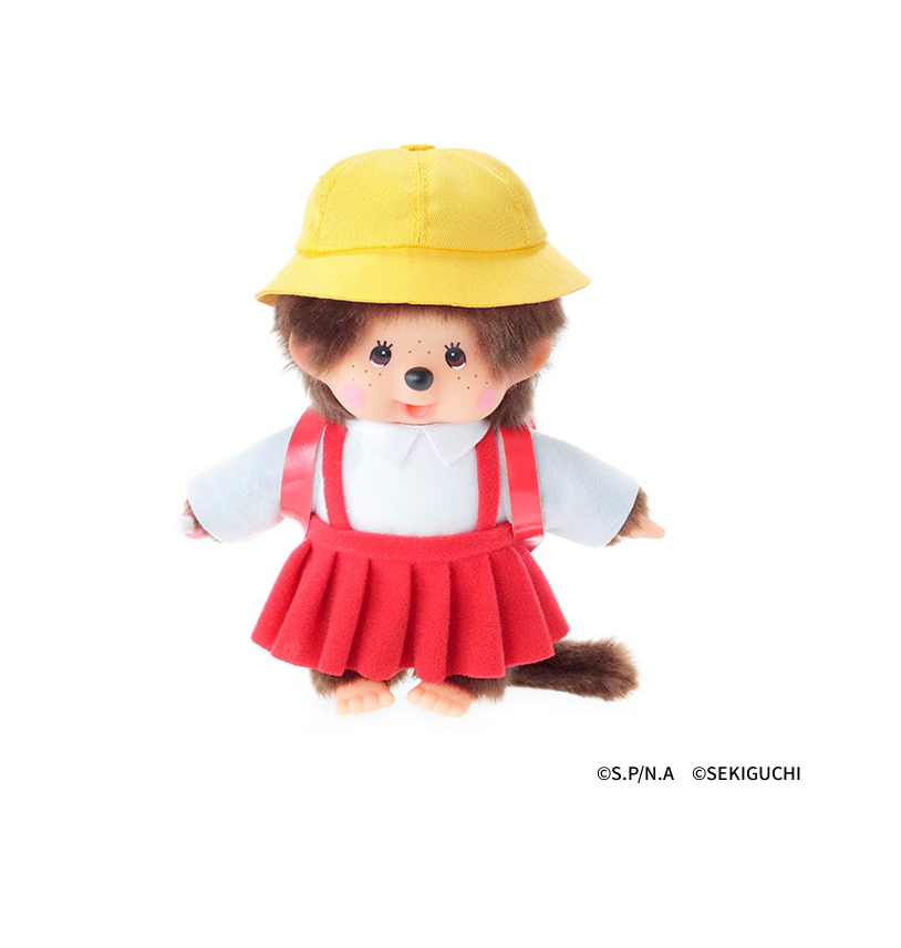 Monchhichi x Chibi Maruko-chan S Size Plush Doll