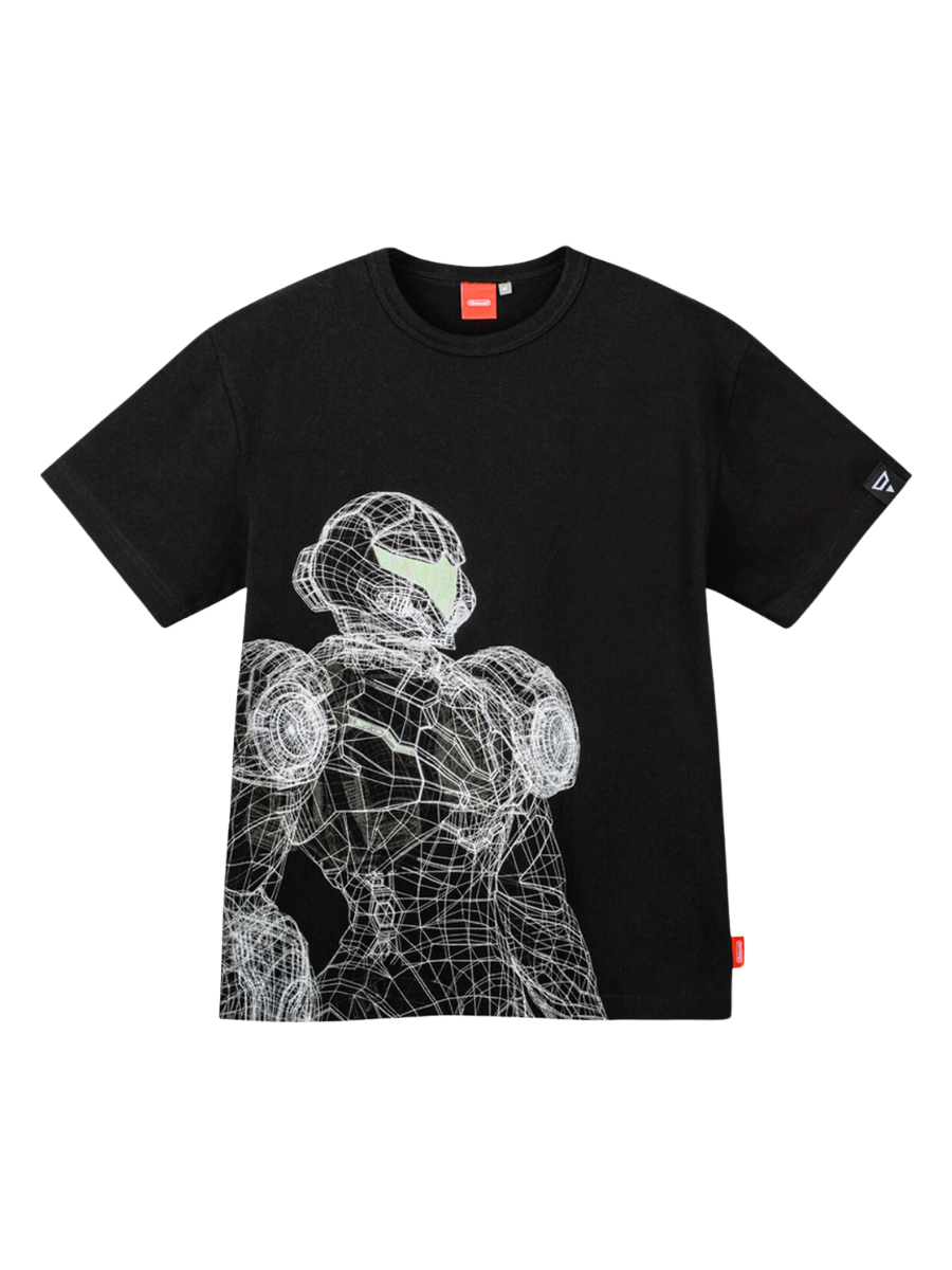 Nintendo Metroid Dread Glow-in-the-Dark Cotton T-Shirt