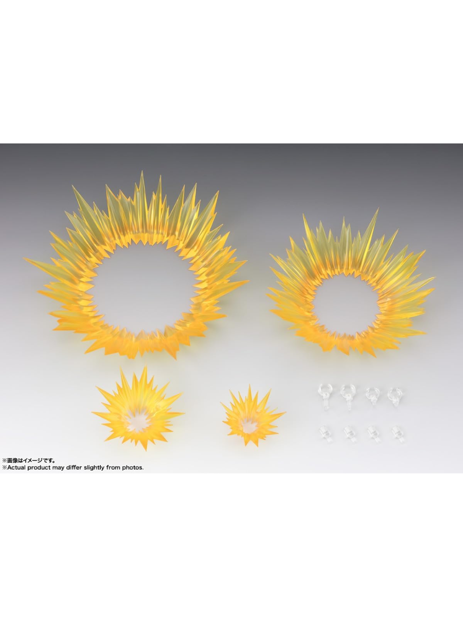Bandai Tamashii Nations SHOCK IMPACT Yellow Ver Effect Parts for S.H.Figuarts