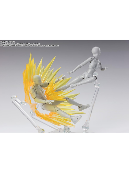 Bandai Tamashii Nations SHOCK IMPACT Yellow Ver Effect Parts for S.H.Figuarts