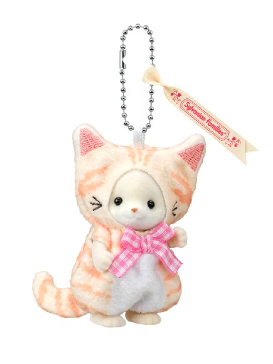Sylvanian Families Fennec Boy Cat Costume Keychain