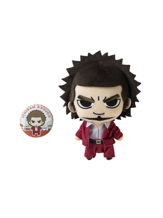 Yakuza 7 Ichiban Kasuga Plush & Badge Set
