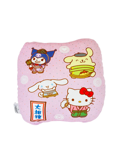 Sumo × Sanrio Hello Kitty Characters Die-Cut Cushion