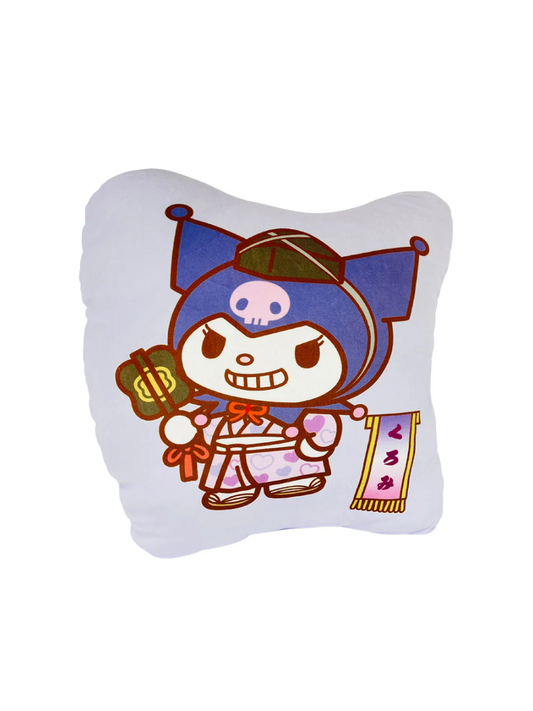 Sumo × Sanrio Kuromi Characters Die-Cut Cushion