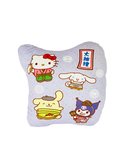 Sumo × Sanrio Kuromi Characters Die-Cut Cushion