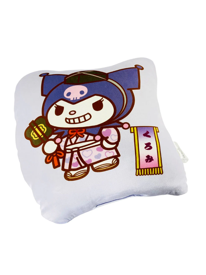 Sumo × Sanrio Kuromi Characters Die-Cut Cushion