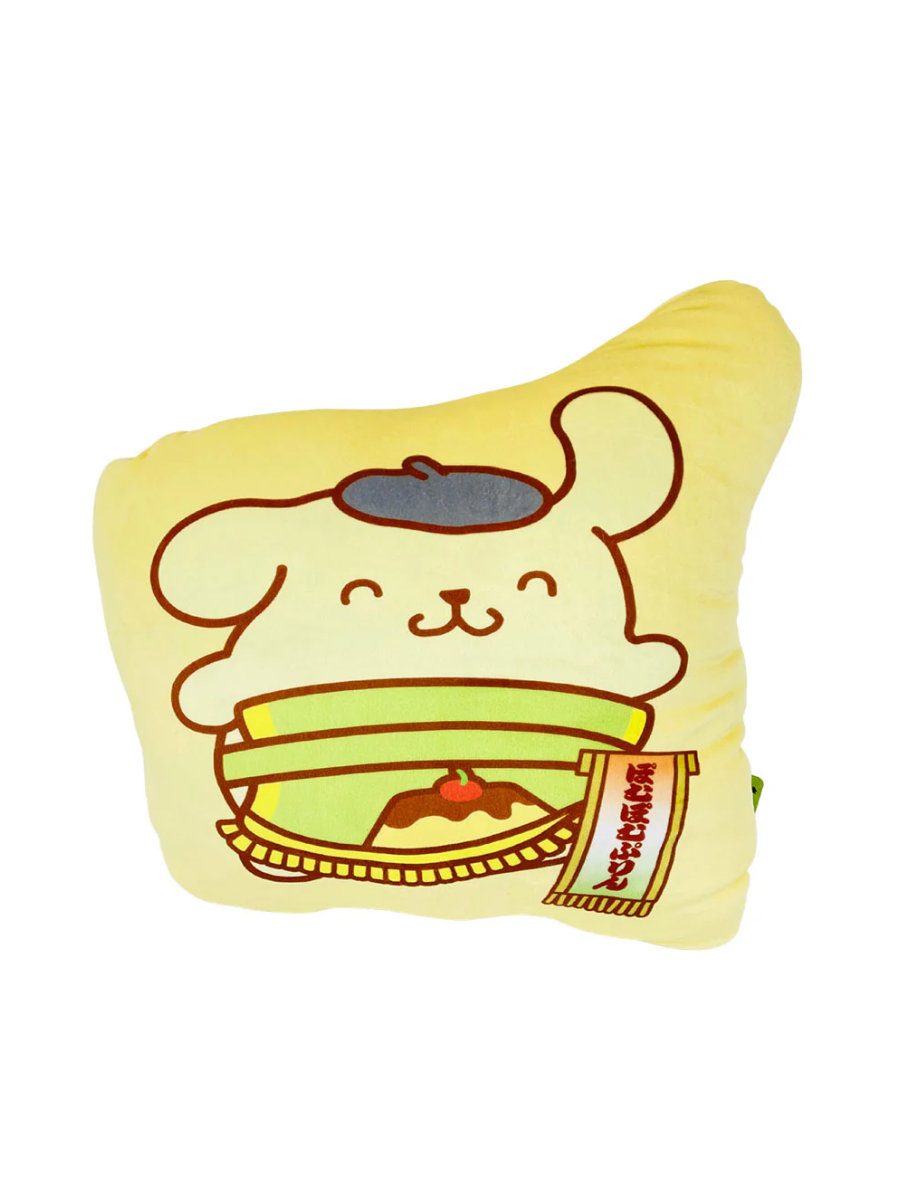 Sumo × Sanrio Pompompurin Characters Die-Cut Cushion