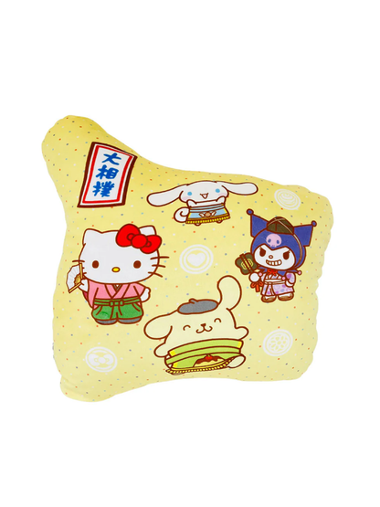 Sumo × Sanrio Pompompurin Characters Die-Cut Cushion