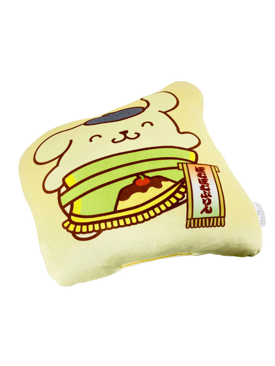 Sumo × Sanrio Pompompurin Characters Die-Cut Cushion