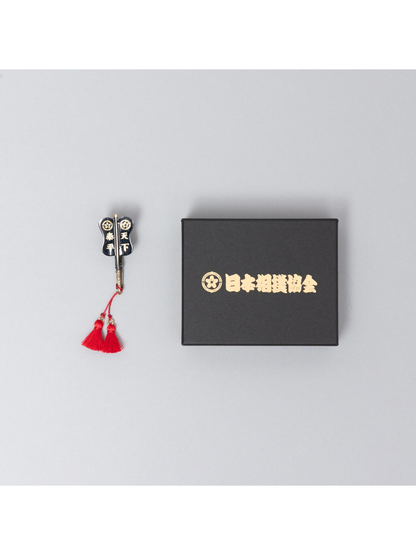 Sumo Gunbai Tie Pin
