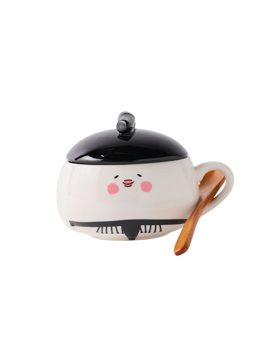 Daifukuyama Sumo Character Soup Cup Set