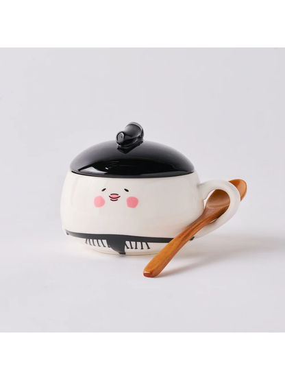Daifukuyama Sumo Character Soup Cup Set